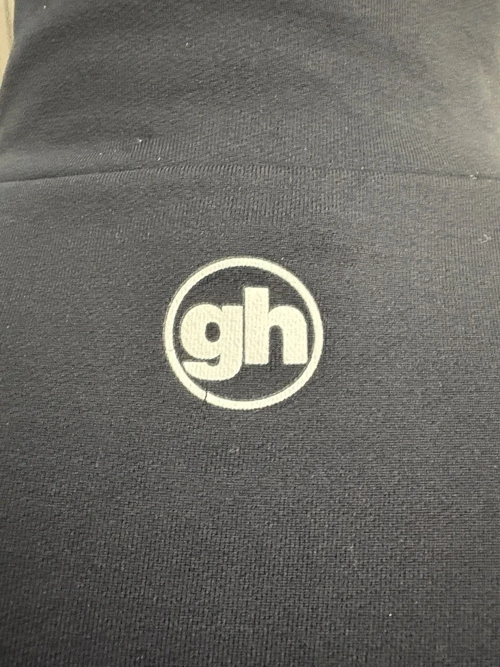 GH Sports Cal Poly Distance Club Black Quarter-Zip Performance Top